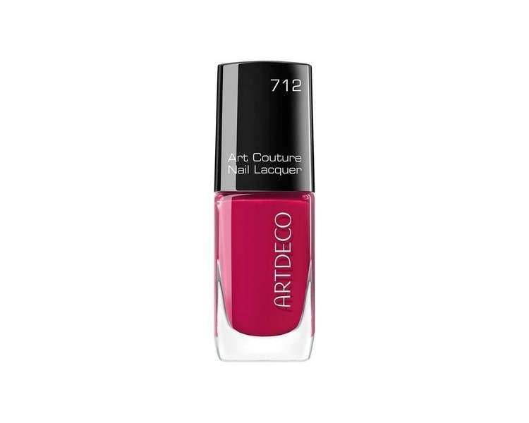 ARTDECO Art Couture Nail Lacquer Long-Lasting Quick-Drying Red Nail Polish 10ml 712 Bougainvillea