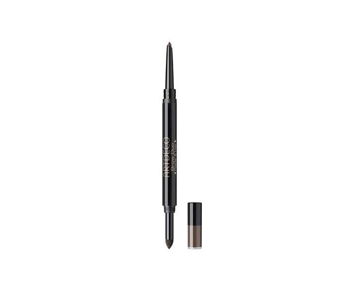 ARTDECO Brow Duo Powder & Liner 2-in-1 Eyebrow Pencil and Brow Powder No. 12 Ebony