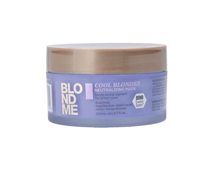 Schwarzkopf  BlondMe Cool Blondes Neutralising Mask 200ml