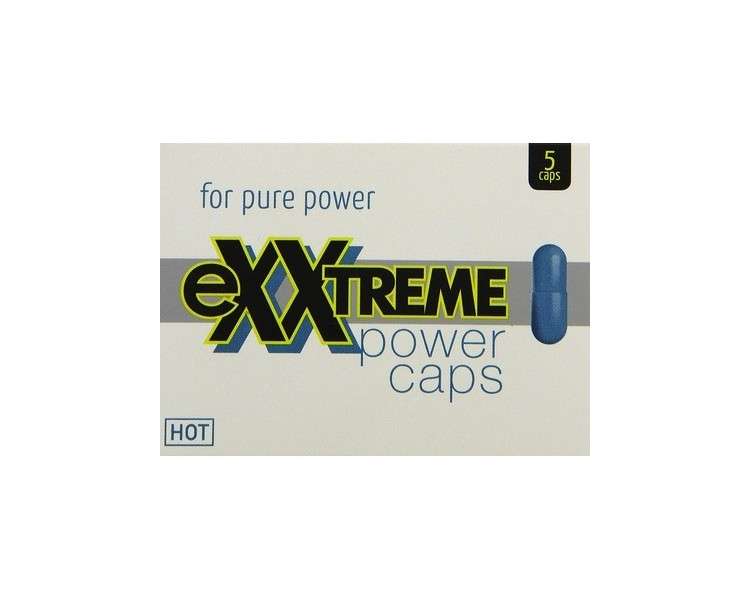 HOT eXXtreme Power Capsules Potency Enhancer for Men with Cardamom and Guarana 2 Capsules