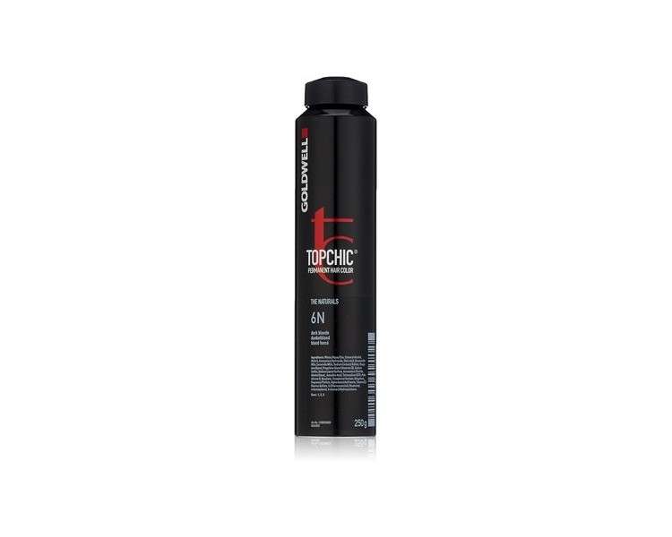 Goldwell Topchic Depot 6N Dark Blonde Permanent Hair Color 250ml