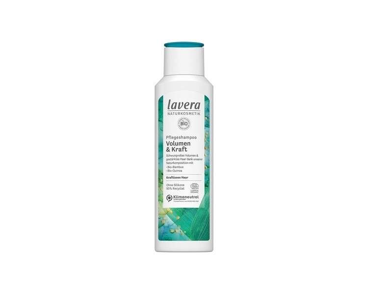 Lavera Volume & Strength Nourishing Shampoo with Organic Bamboo & Organic Quinoa 250ml