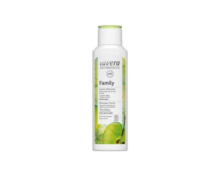 Lavera Family Shampoo Hair Care Natural Cosmetics Vegan Certified 250ml