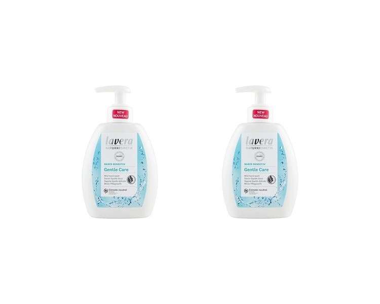 Lavera Basic Sensitive Gentle Care Hand Wash with Organic Aloe Vera and Organic Chamomile 250ml