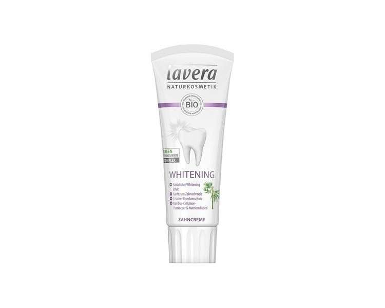 Lavera Whitening Toothpaste with Bamboo Cellulose Cleaning Particles 75ml