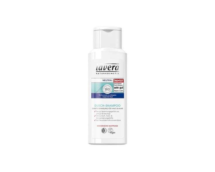 lavera Neutral Shower Shampoo for Skin and Hair 200ml