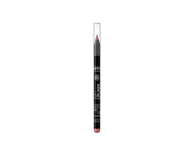 lavera Soft Lipliner Rose 01 Smooth Creamy and Long-Lasting Formula Natural Cosmetics Makeup Organic Plant Ingredients 1.4g