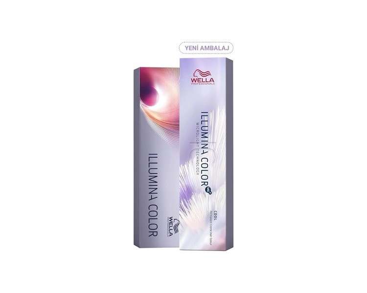 Wella Professionals Illumina Permanent Hair Color Number 8/38 60ml