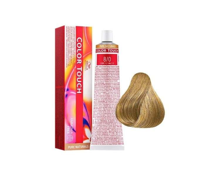 Wella Professionals Color Touch 8/0 Light Blonde 60ml