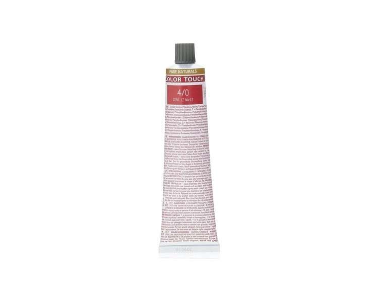 Wella Color Touch Pure Naturals Ammonia Free 60ml Medium Intense Brown