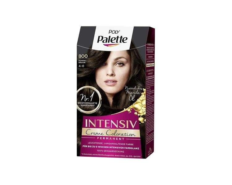 Palette Intensive Cream Colour 750/3-65 Chocolate Brown 115 Ml Pack Of 3