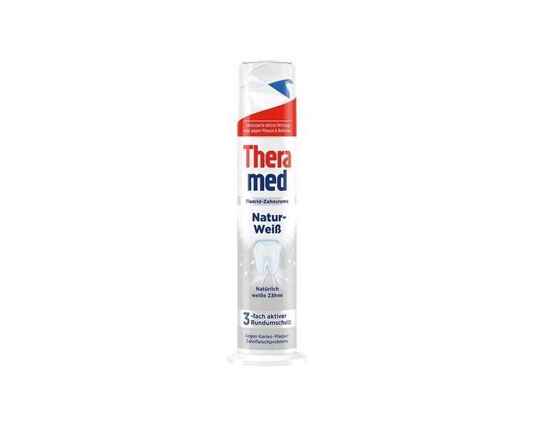 Theramed Fluoride Toothpaste Natural White 100ml