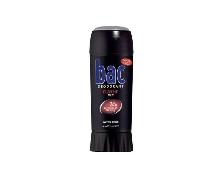 Bac Classic Men Deodorant Stick 40ml