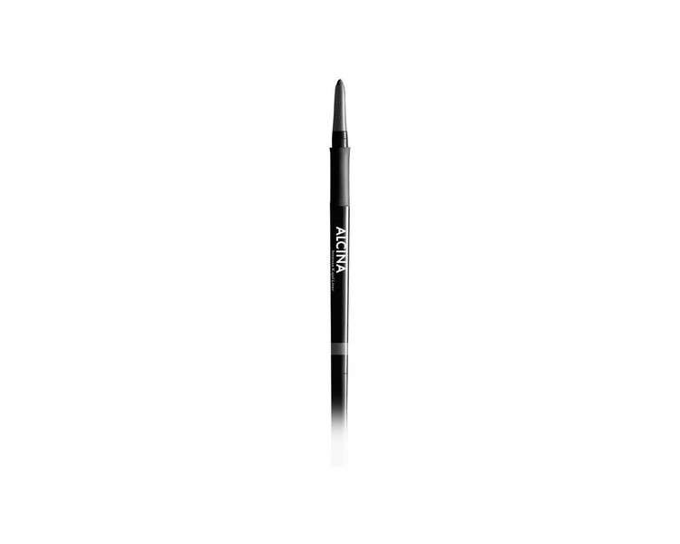 Alcina Intense Kajal Liner Grey 030 Decorative Cosmetics High Coverage - Pack of 2