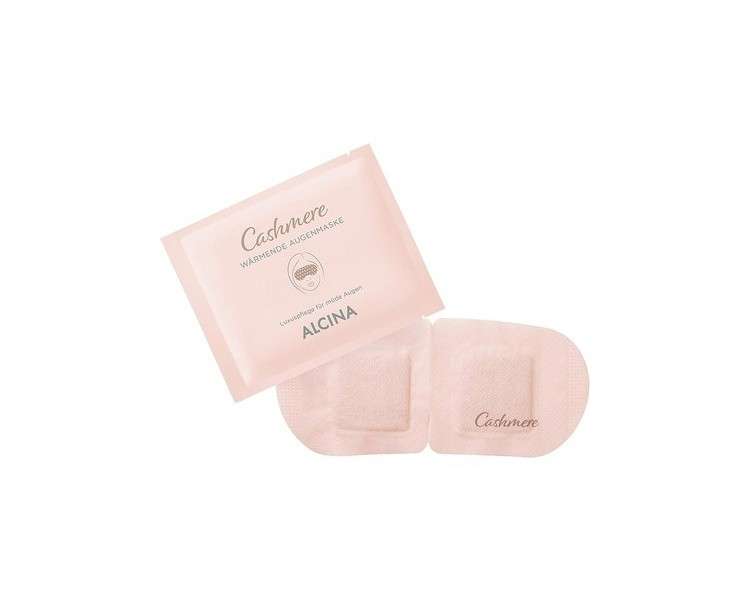 Alcina Cashmere Warming Eye Mask - Relax with Soothing Heat - Fragrance Free