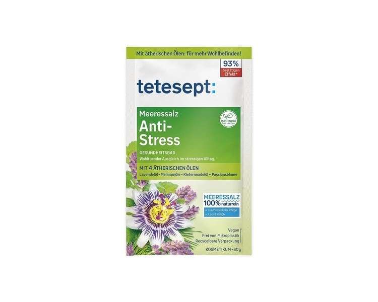 Tetesept Anti-Stress Sea Salt 80g