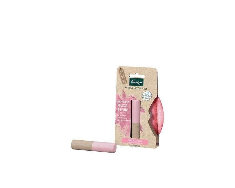 Kneipp Natural Rose Colored Lip Care for Nourished Tinted Lips 3.5g