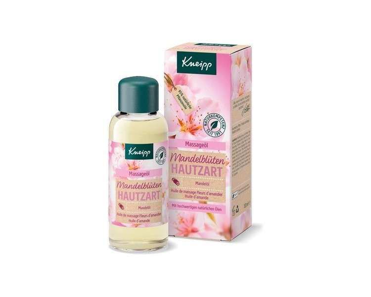 Kneipp Nourishing Massage Oil Almond Blossom Gentle Skin 100ml