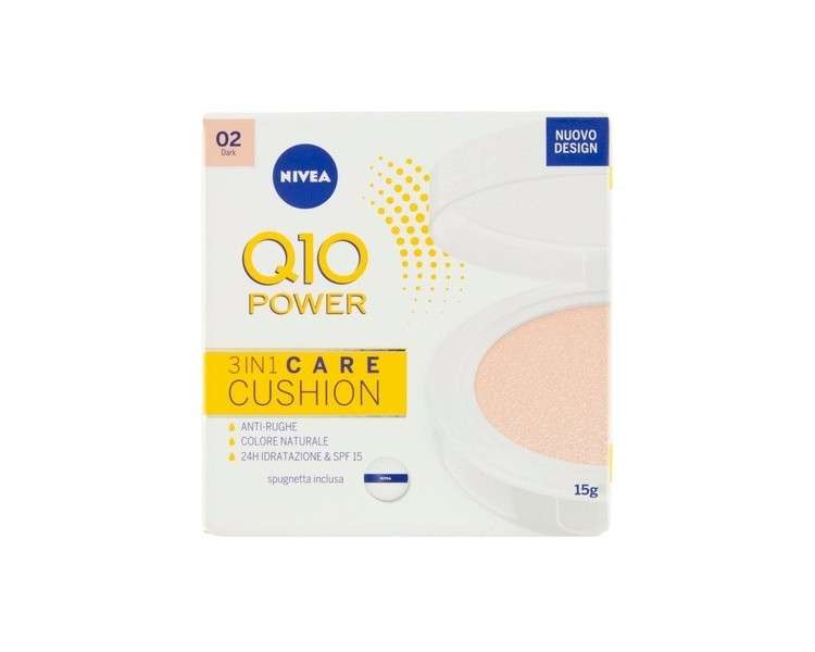 Q10 Plus Anti Age 3-in-1 Skin Care Cushion - Dark 02 15g