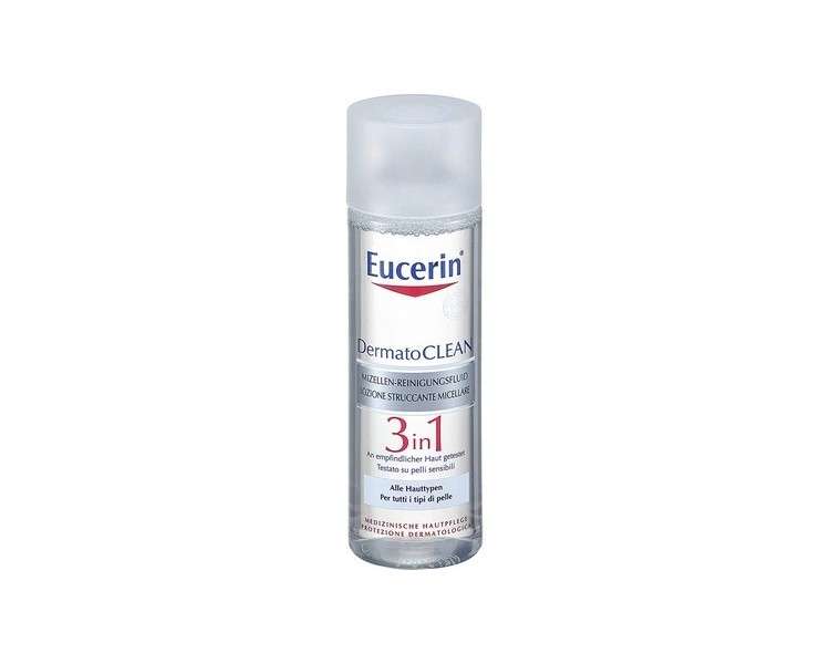 Eucerin DermatoCLEAN 3in1 Cleansing Fluid 200ml