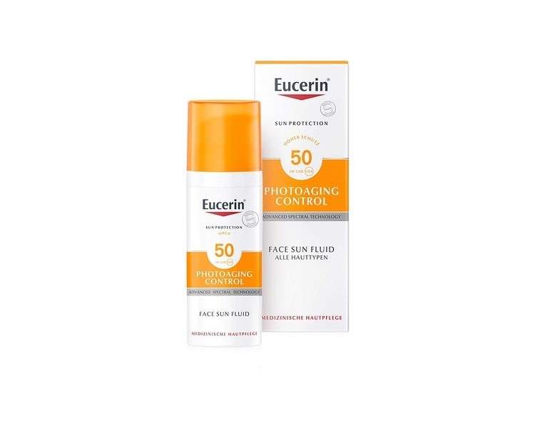 Eucerin Photoaging Control Face Sun Fluid SPF 50 50ml Solution