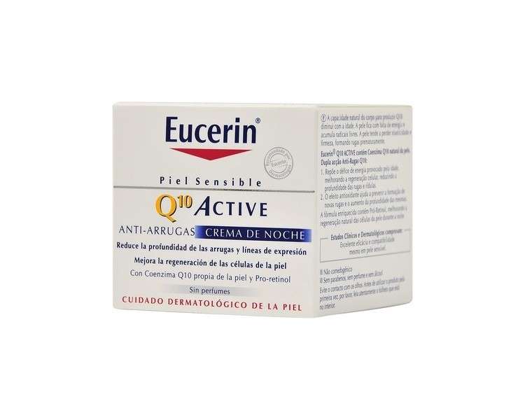 Eucerin Q10 Active Night Cream 50ml