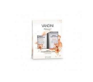 VANDINI Energy Wellness Gift Set for Women - Body Lotion and Shower Gel Set for Normal to Dry Skin - 2x 200ml