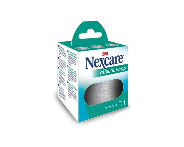 Nexcare White Athletic Wrap 75mm x 3m