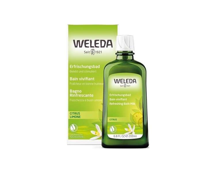 Weleda Bio Refreshing Bath with Essential Citrus Oils 200ml