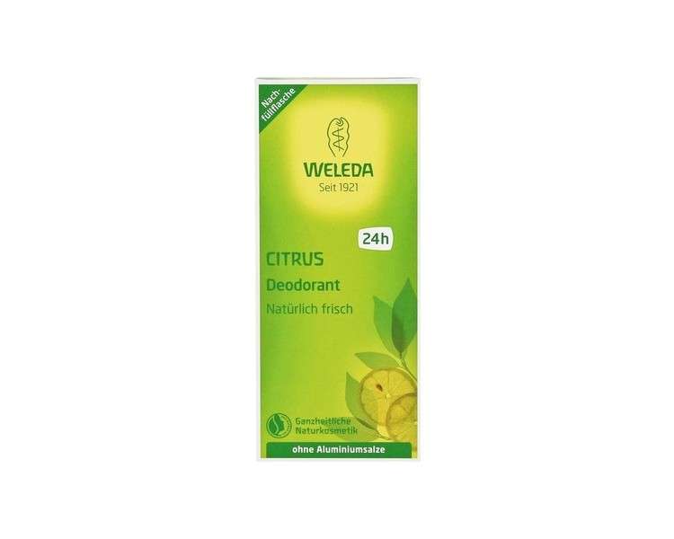 Weleda Citrus Deodorant Refill Pack 200ml