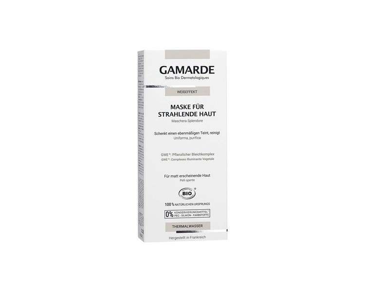 GAMARDE Bio-Cosmetics White Effect Mask for Radiant Skin 40ml