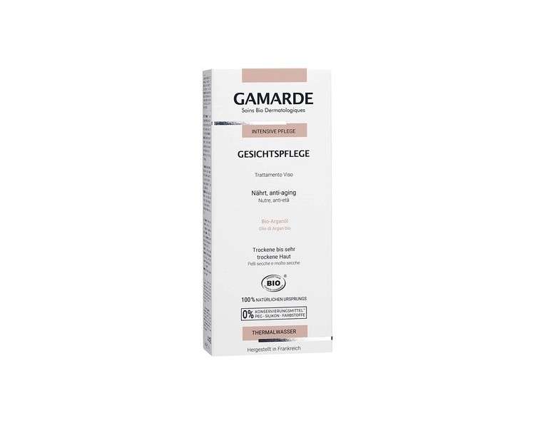 GAMARDE Bio-Cosmetics Anti-Aging Face Cream with Argan Oil and Lavender Oil 40ml