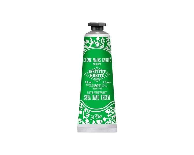 Institut Karite Paris So Wonderful Lily of the Valley Shea Hand Cream 30ml Tube