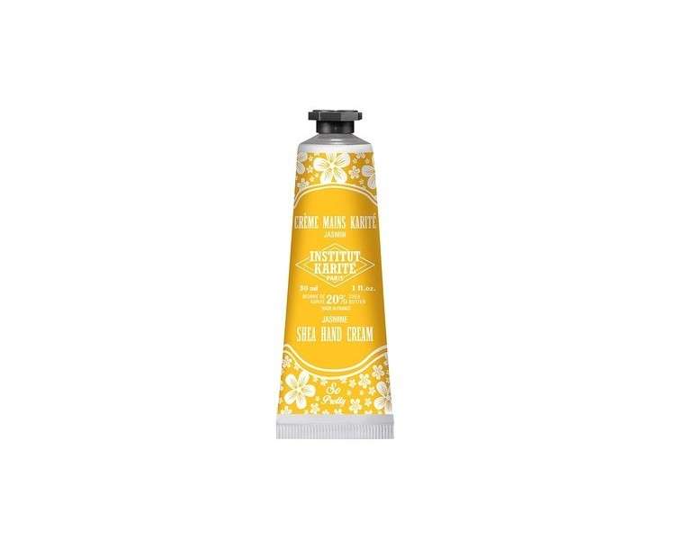 Institut Karité Paris Moisturizing and Restorative Hand and Nail Cream Jasmine Scent 30ml