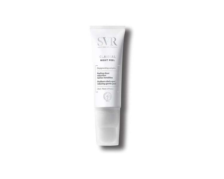 SVR Clairial Night Peel Pigmentation Mark Exfoliator with Brush Applicator 50ml