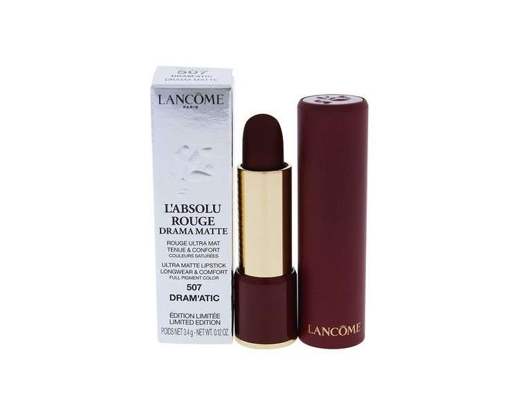 Lancome Absolu Rouge Matte Ultra Lipstick 507 Drama'Atic