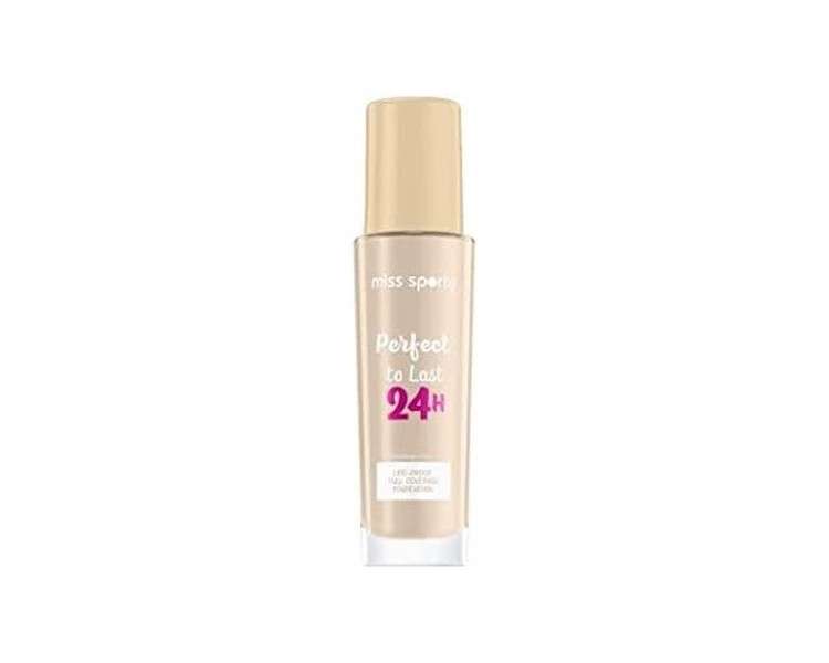 Miss Sporty Perfect To Last 24H Liquid Foundation Pink Ivory 091