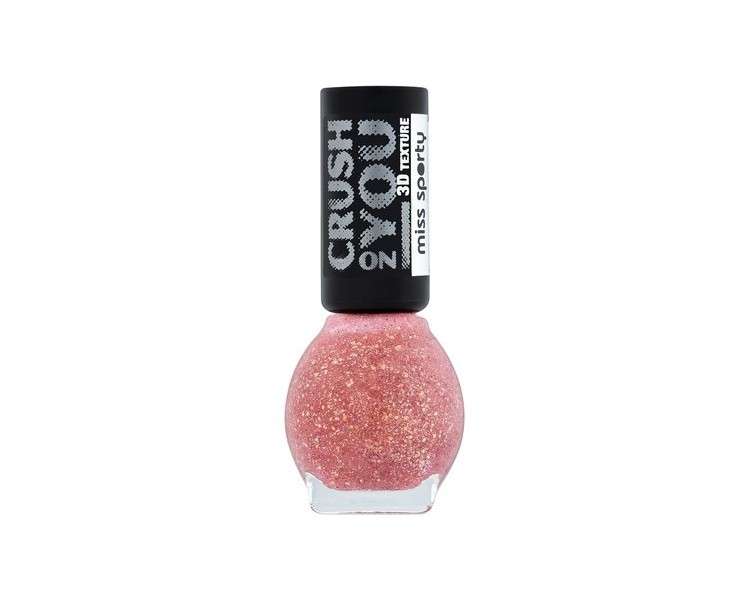 Miss Sporty Lasting Colour Crush On You Nail Polish 7ml Pink Bloom