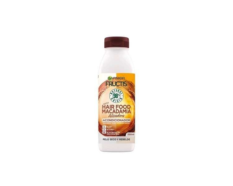 Fructis Hair Food Macadamia Smoothing Straightener 350ml