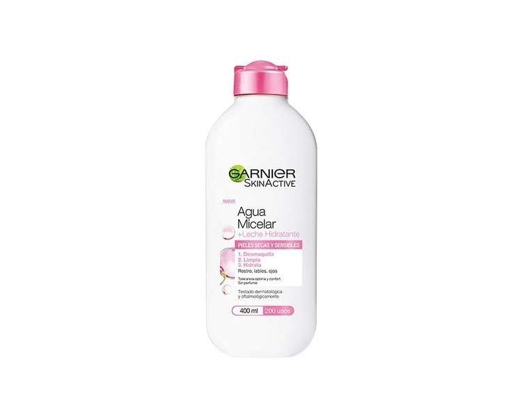 SkinActive Micellar Water + Hydrating Milk 400ml