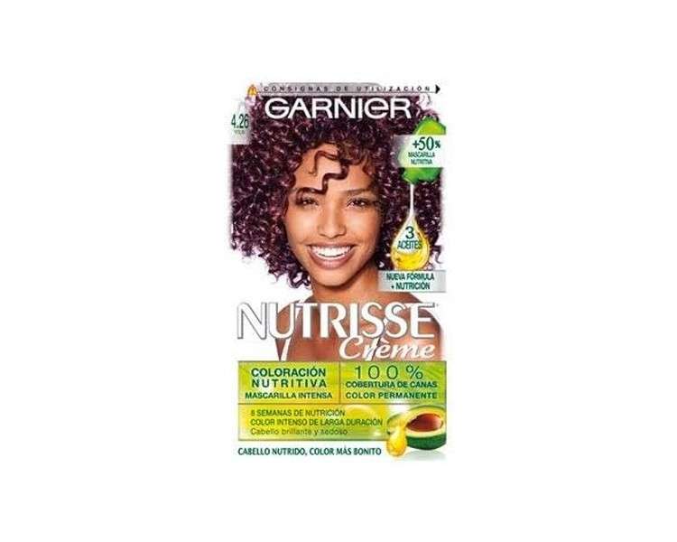 Garnier Nutrisse Creme Permanent Hair Color Violin 4.26