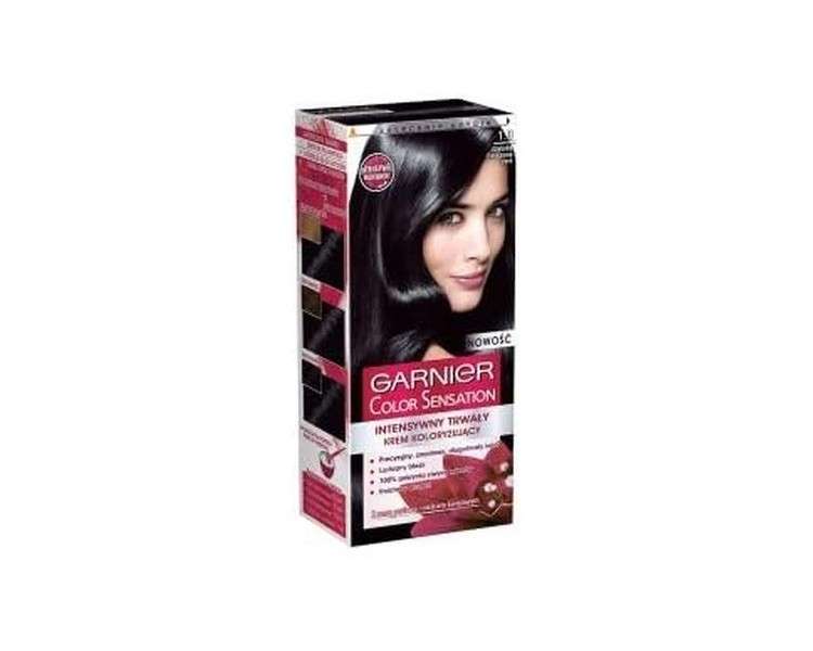 Garnier Color Sensation Hair dye 1.0 Deep Onyx Black