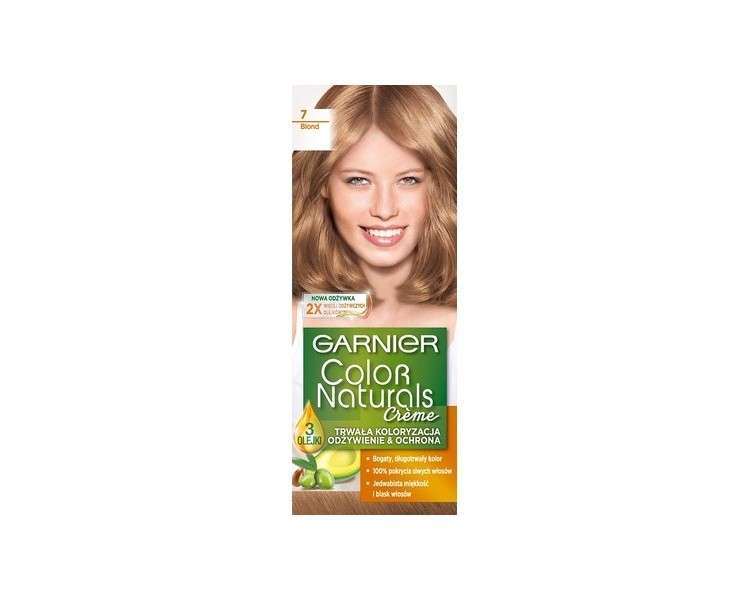 Garnier Color Naturals Hair Dye 7 Blonde