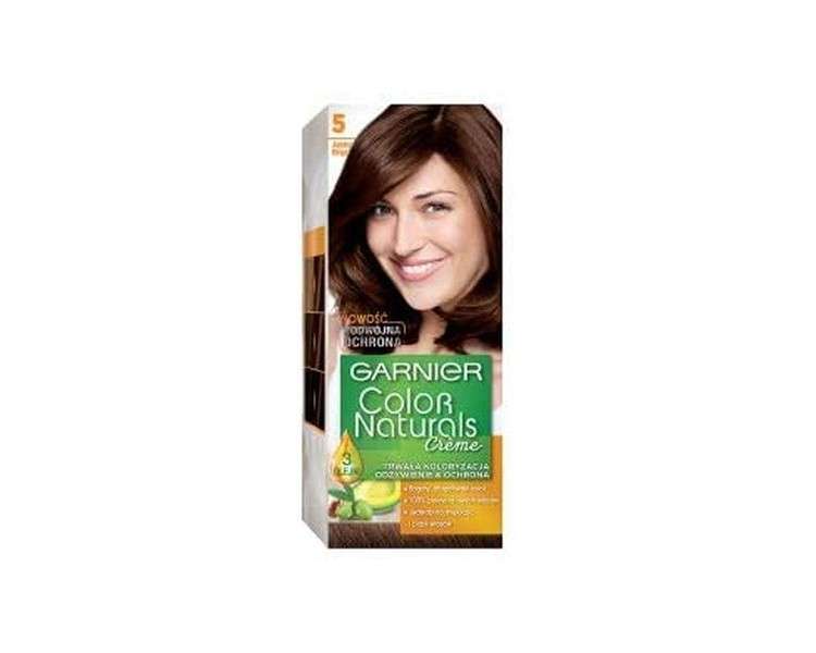 Garnier Color Naturals Creme Permanent Hair Color 5 Light Brown