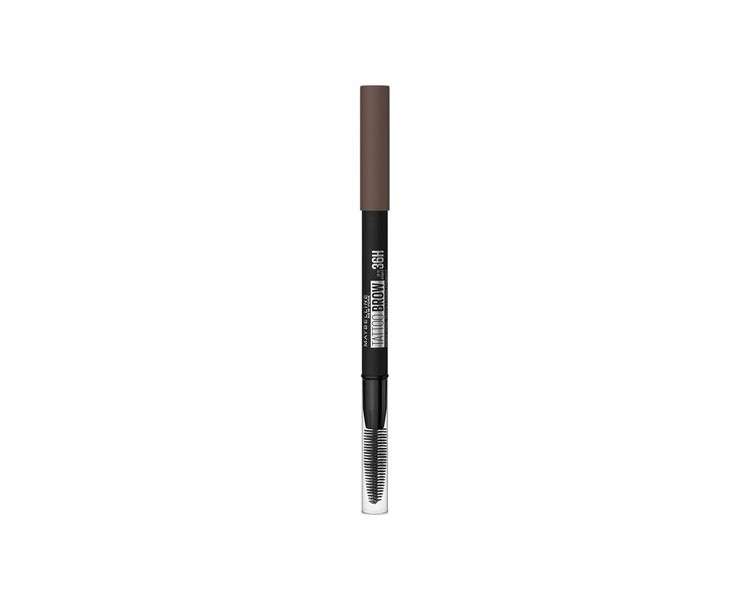 Maybelline Eyebrow Pencil Tattoo Brow 36H 07 Deep Brown