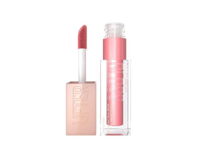 Maybelline New York Lifter Gloss Plumping and Hydrating Lip Gloss with Hyaluronic Acid 5.4ml Shade 004 Silk Silk