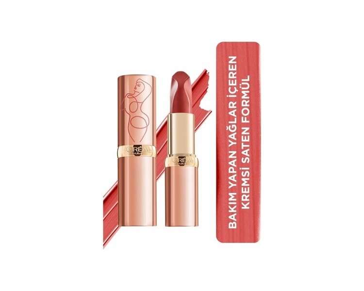 L'Oréal Paris Color Riche Satin Smooth Lipstick Moisturizing Pure Pigment Lip Color with Omega 3 and Vitamin E 1 Count