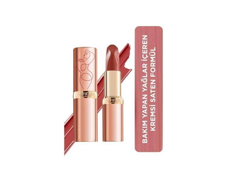 L'Oréal Paris Color Riche Satin Smooth Lipstick Moisturizing Pure Pigment Lip Color with Omega 3 and Vitamin E 1 Count