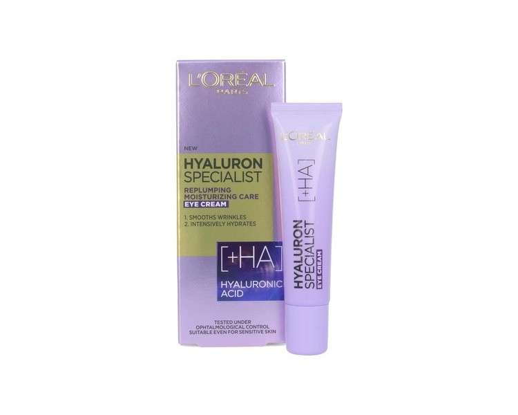 L'Oreal Paris Hyaluron Specialist Replumping Moisturizing Care