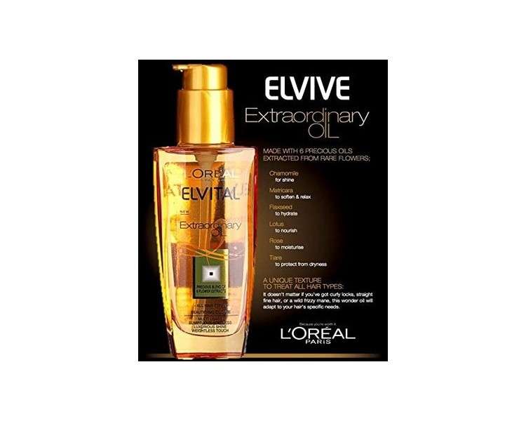 L'Oreal Elvital Extraordinary Oil All Hair Types 100ml